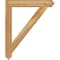 Ekena Millwork Traditional Arts & Crafts Rough Sawn Bracket, Western Red Cedar, 4"W x 30"D x 36"H BKT04X30X36TRA03RWR - alternate 4